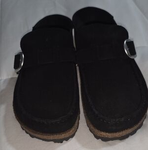 Birkenstock "Buckley" Black Footbed